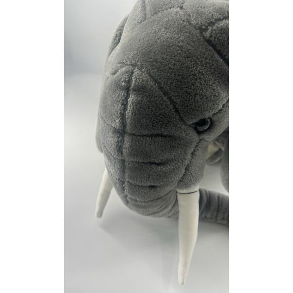 Melissa & Doug Plush Giant Over Sized Elephant Plush Lifelike Stuffed Animal - Picture 12 of 15